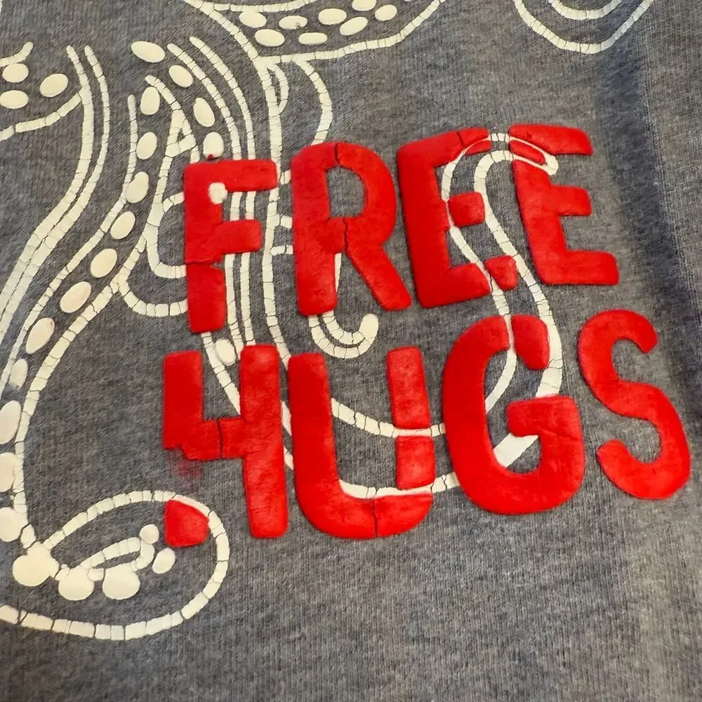 Gymboree boys free‎ hugs octopus Valentine's Day shirt 4T